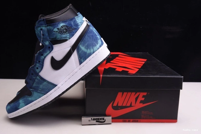 Cheap Husky 1 Air OG Tie-Dye CD0461-100 Jordan High 0628